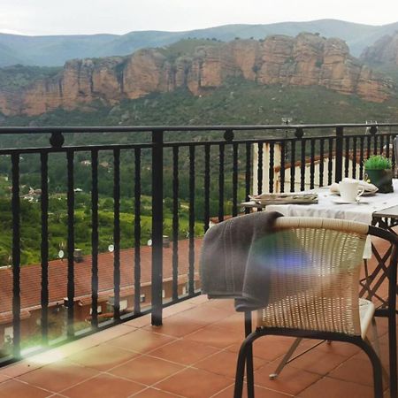 Un apartamento con vistas, aire acondicionado y wifi Viguera Exterior foto