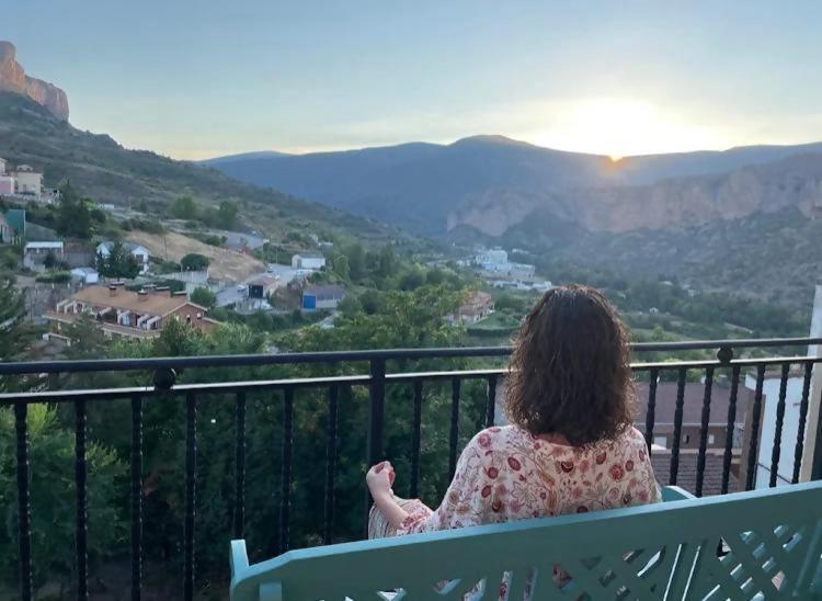 Un apartamento con vistas, aire acondicionado y wifi Viguera Exterior foto