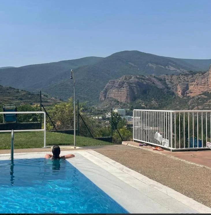 Un apartamento con vistas, aire acondicionado y wifi Viguera Exterior foto